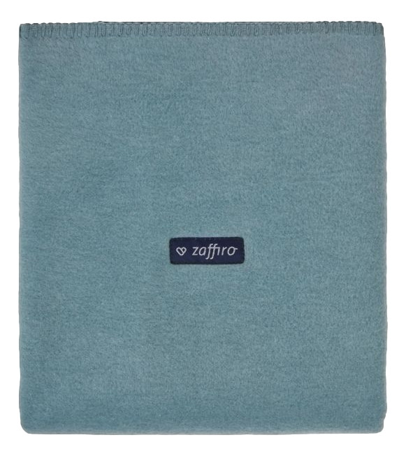 Zaffiro Blauw Cotton 100 x 150 cm Ledikantdeken