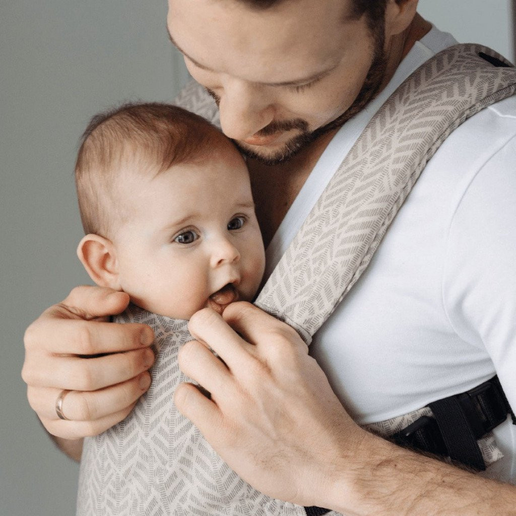 Zaffiro City Geo Bottle Green Ergonomische Draagzak