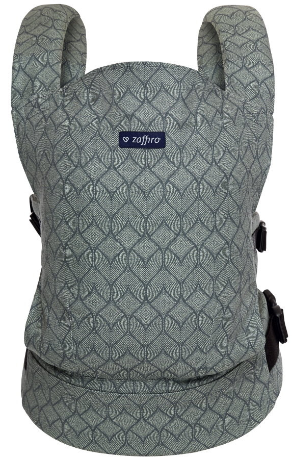 Zaffiro City Geo Bottle Green Ergonomische Draagzak