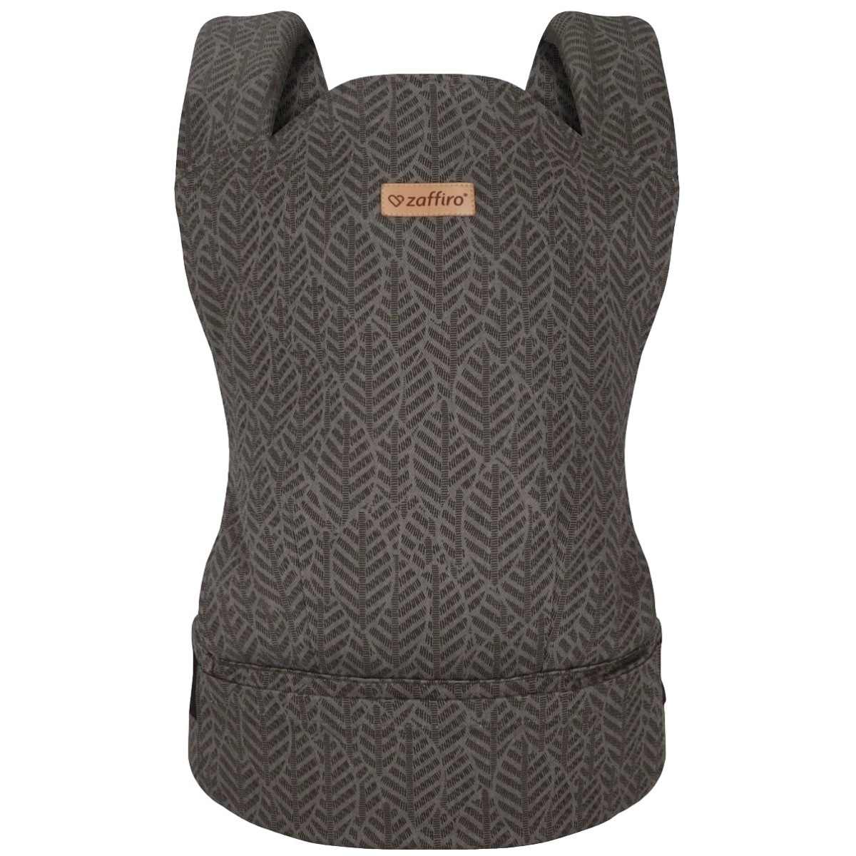 Zaffiro City Graphite Leaves Ergonomische Draagzak