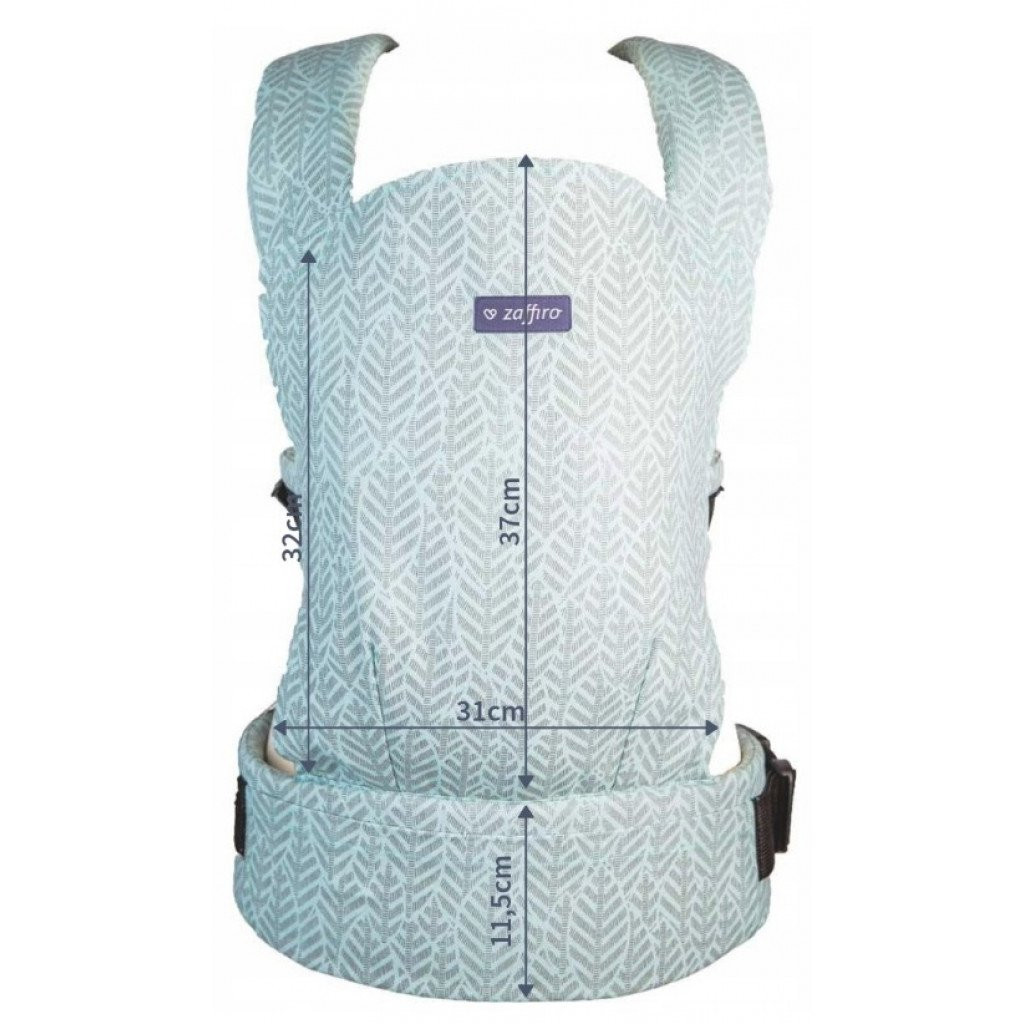 Zaffiro City Geo Bottle Green Ergonomische Draagzak