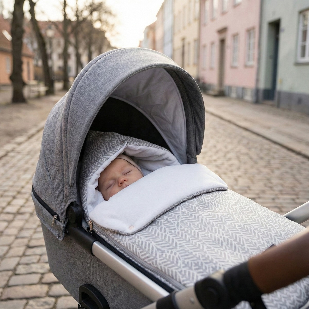 Zaffiro Grey Leaves Basic 5-in-1 Voetenzak