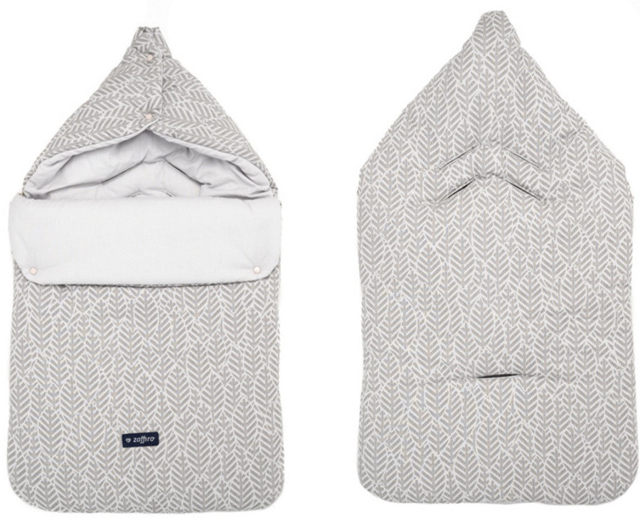 Zaffiro Grey Leaves Basic 5-in-1 Voetenzak