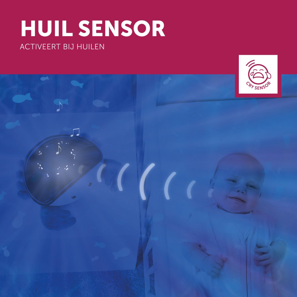 Zazu Cody de Krab Blauw Ocean Projector