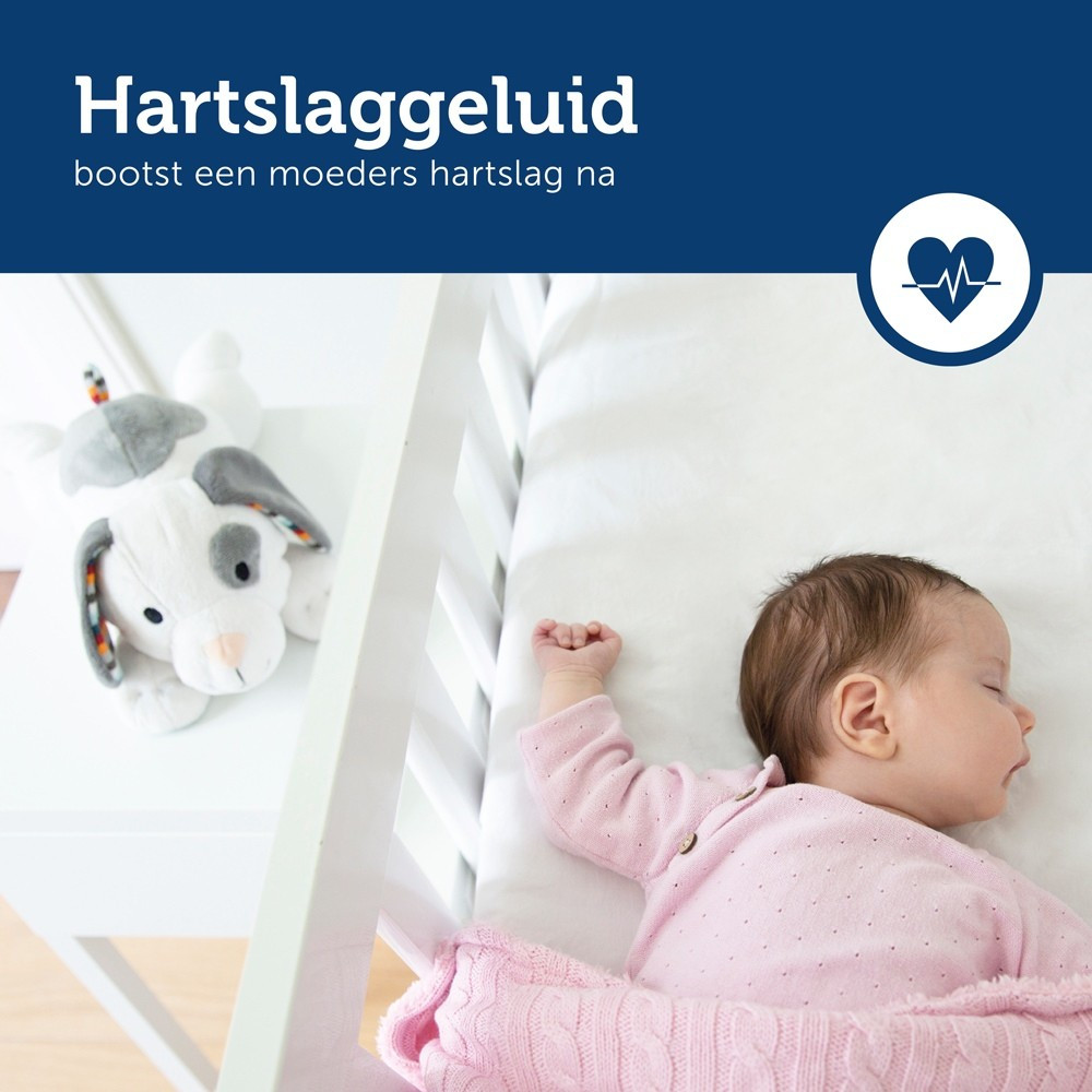 Zazu Dex De Hond Heartbeat Knuffel Met Geluid