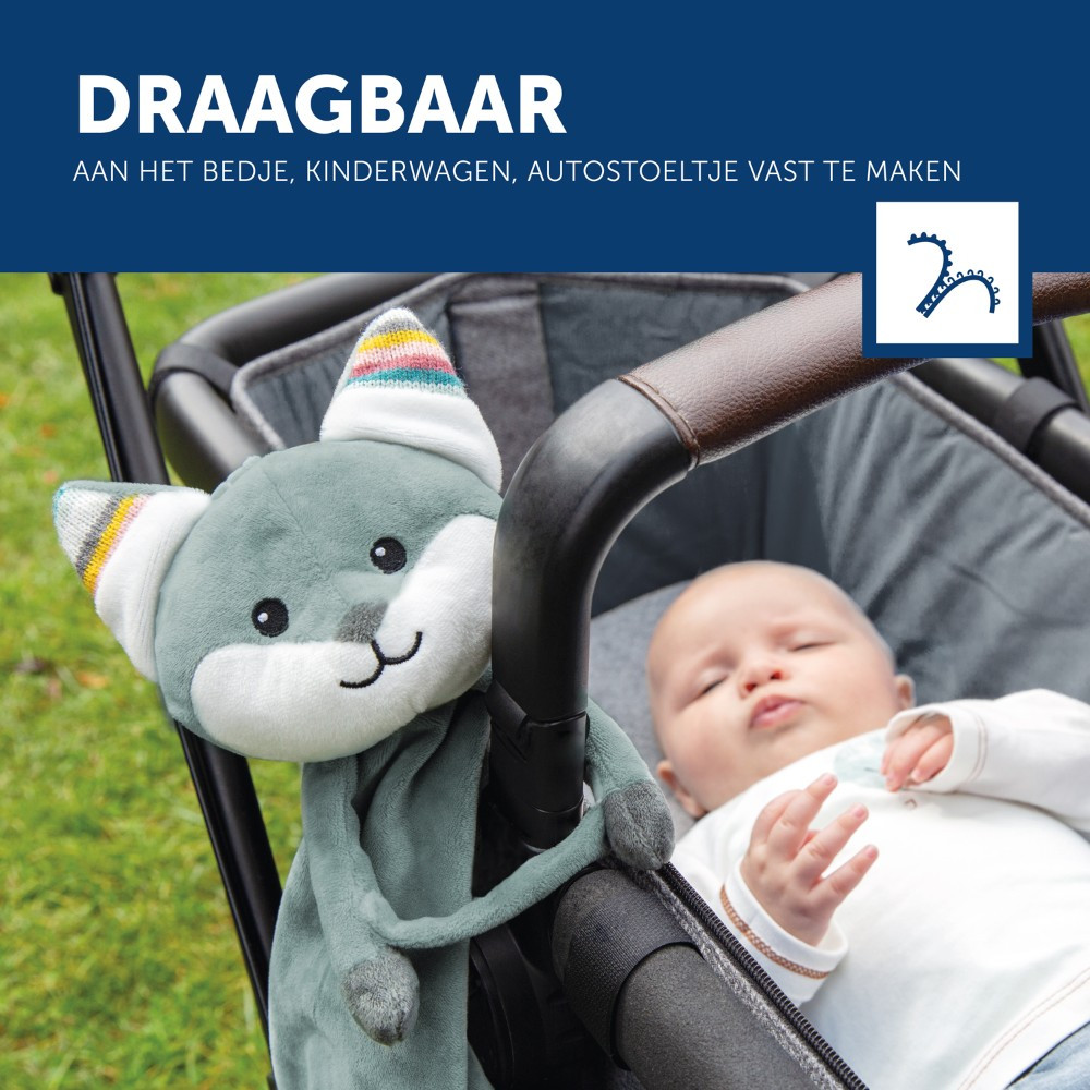 Zazu Felix de Vos Heartbeat Knuffeldoekje