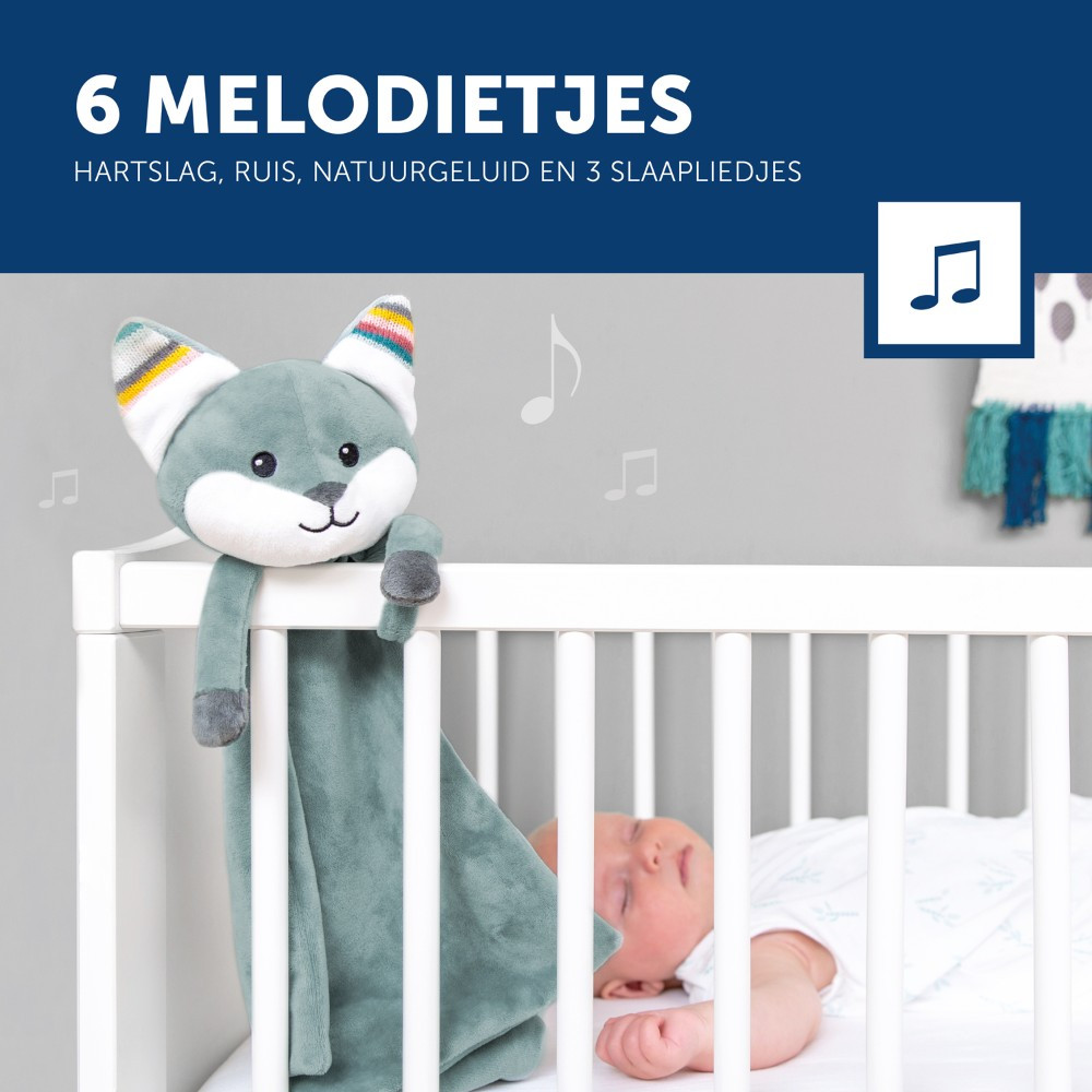 Zazu Felix de Vos Heartbeat Knuffeldoekje