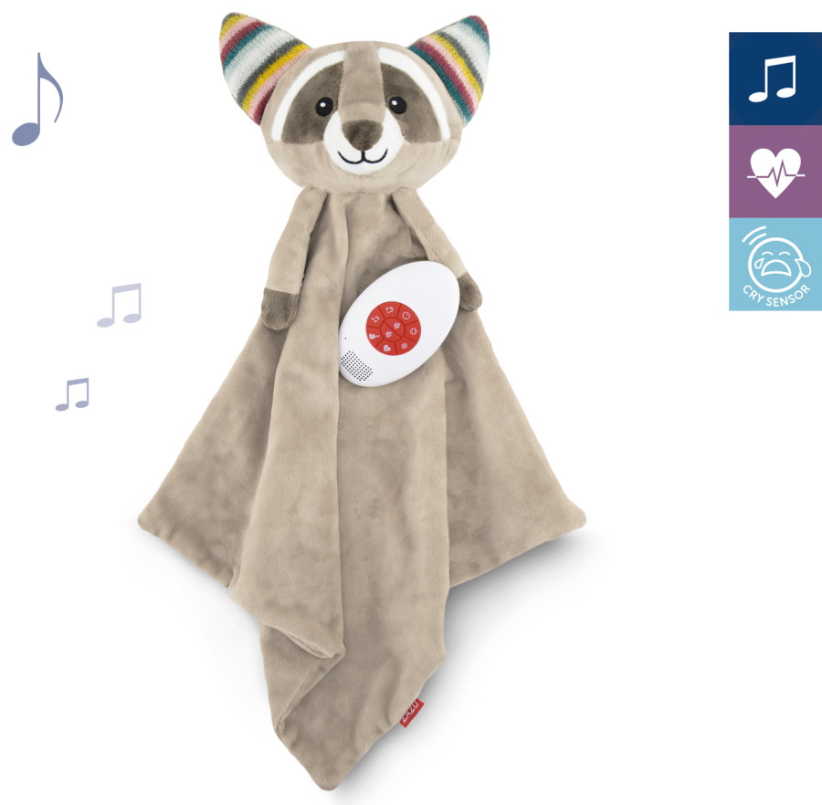 Zazu Robin de Wasbeer Heartbeat Knuffeldoekje