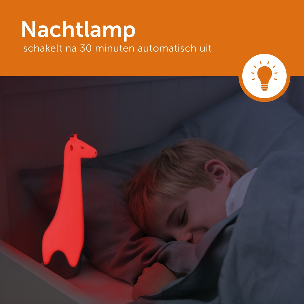 Zazu Gina Giraffe Grijs Zaklamp en Nachtlampje ZA-GINA-01