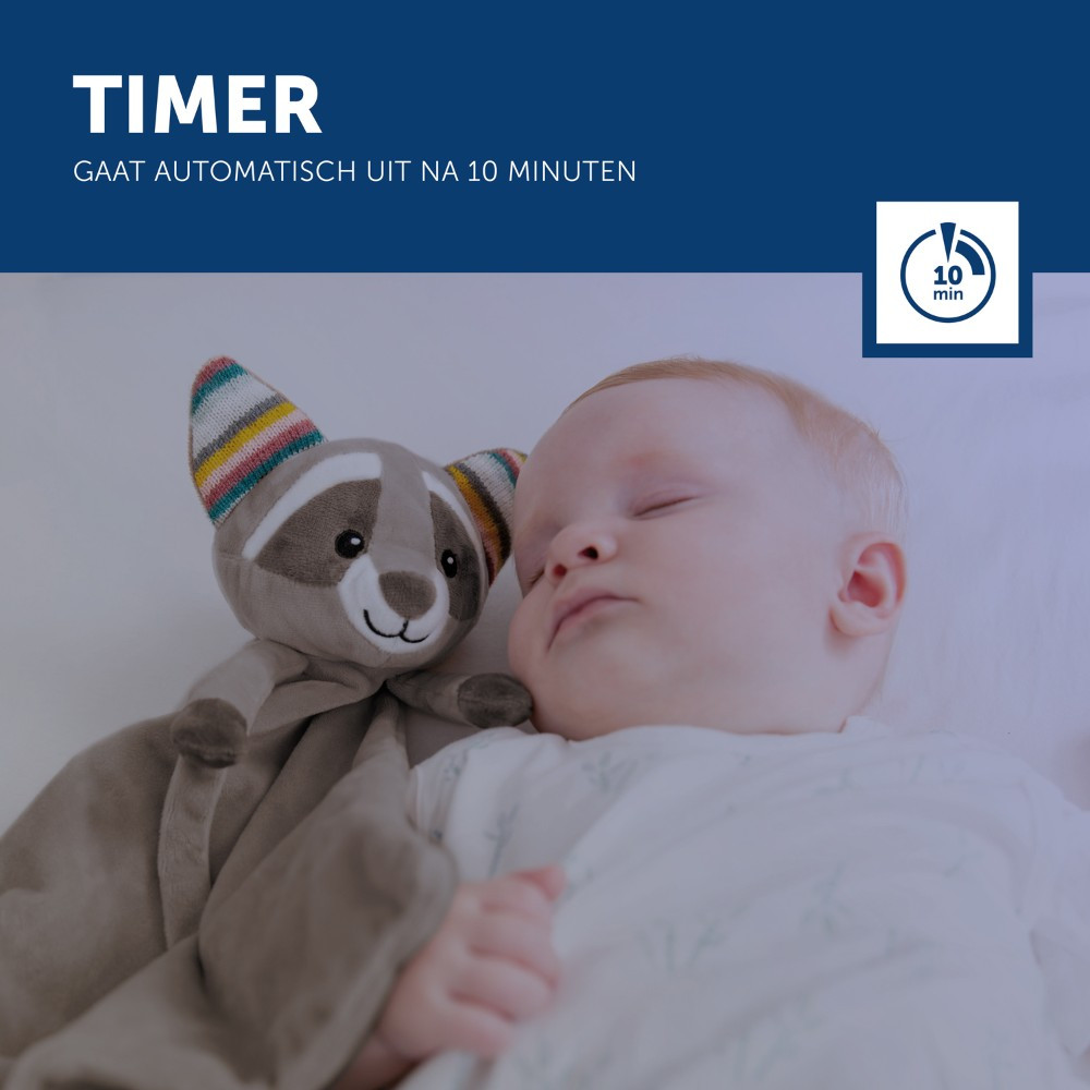 Zazu Robin de Wasbeer Heartbeat Knuffeldoekje