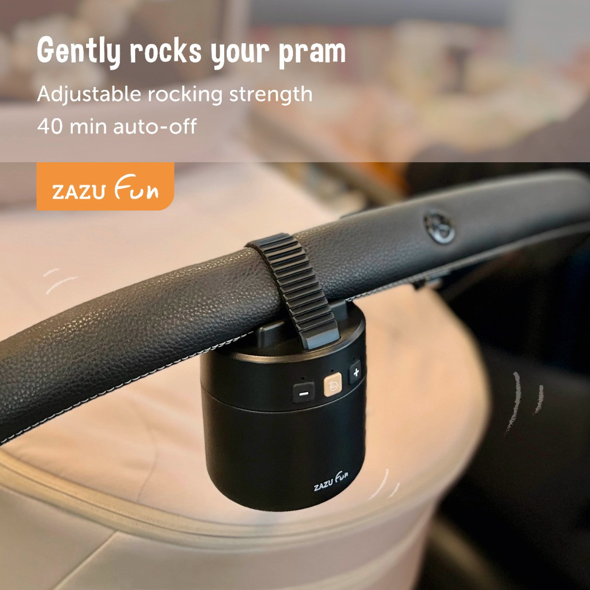 Zazu Roxy Baby Rocker voor Kinderwagen