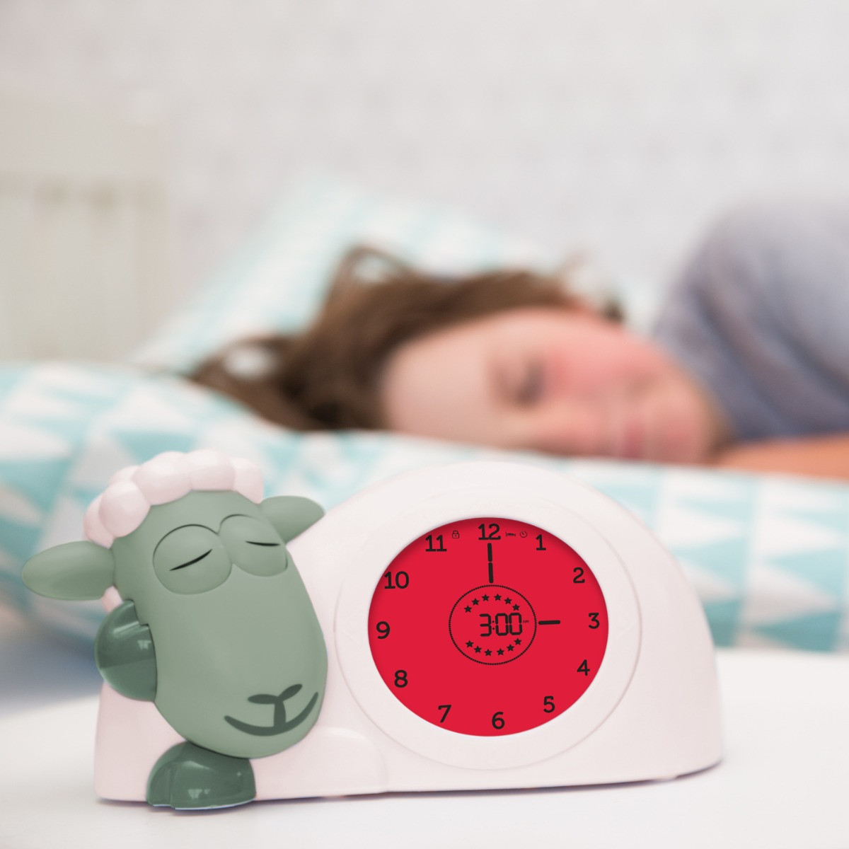 Zazu Sam Slaaptrainer Schaap Sage Kinderwekker