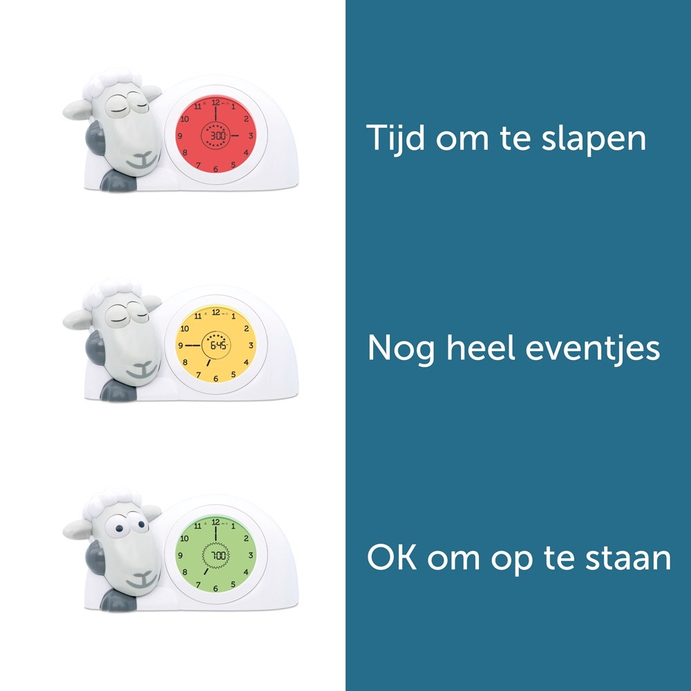 Zazu Sam Slaaptrainer Schaap Wit Kinderwekker