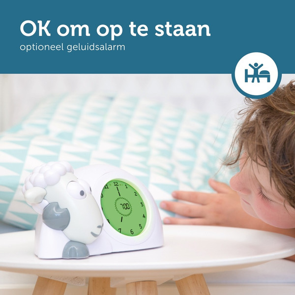 Zazu Sam Slaaptrainer Schaap Zilver Kinderwekker Limited Edition