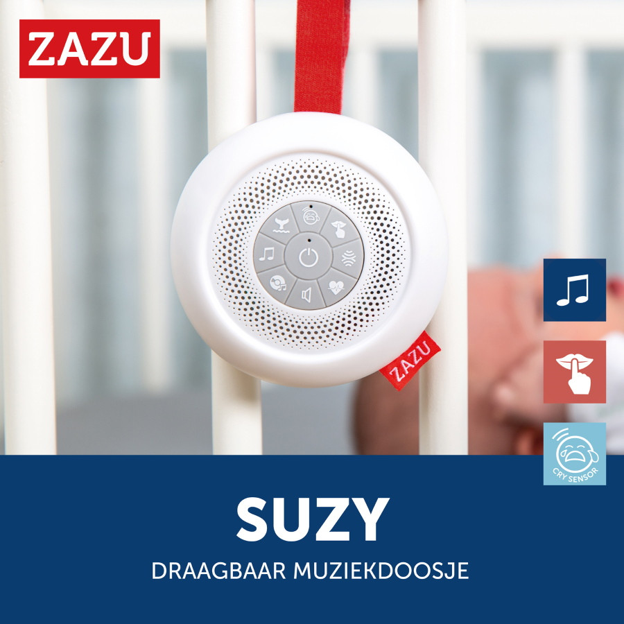 Zazu Suzy Portable Baby Soother Muziekdoosje
