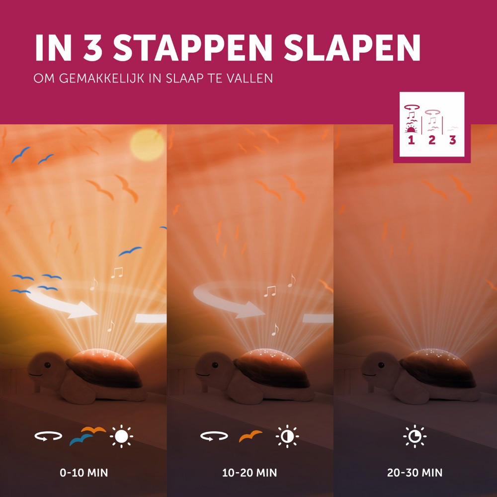 Zazu Tim de Schildpad Zonsondergang Projector