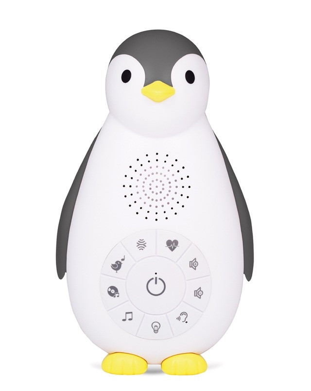 Zazu Zoe de Pinguin Grijs 3 in 1 Muziekdoosje
