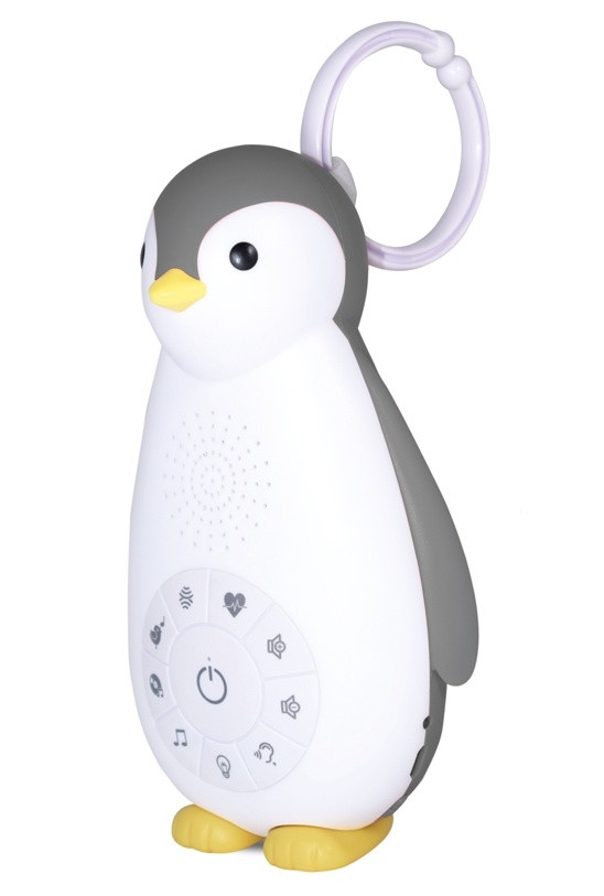 Zazu Zoe de Pinguin Grijs 3 in 1 Muziekdoosje