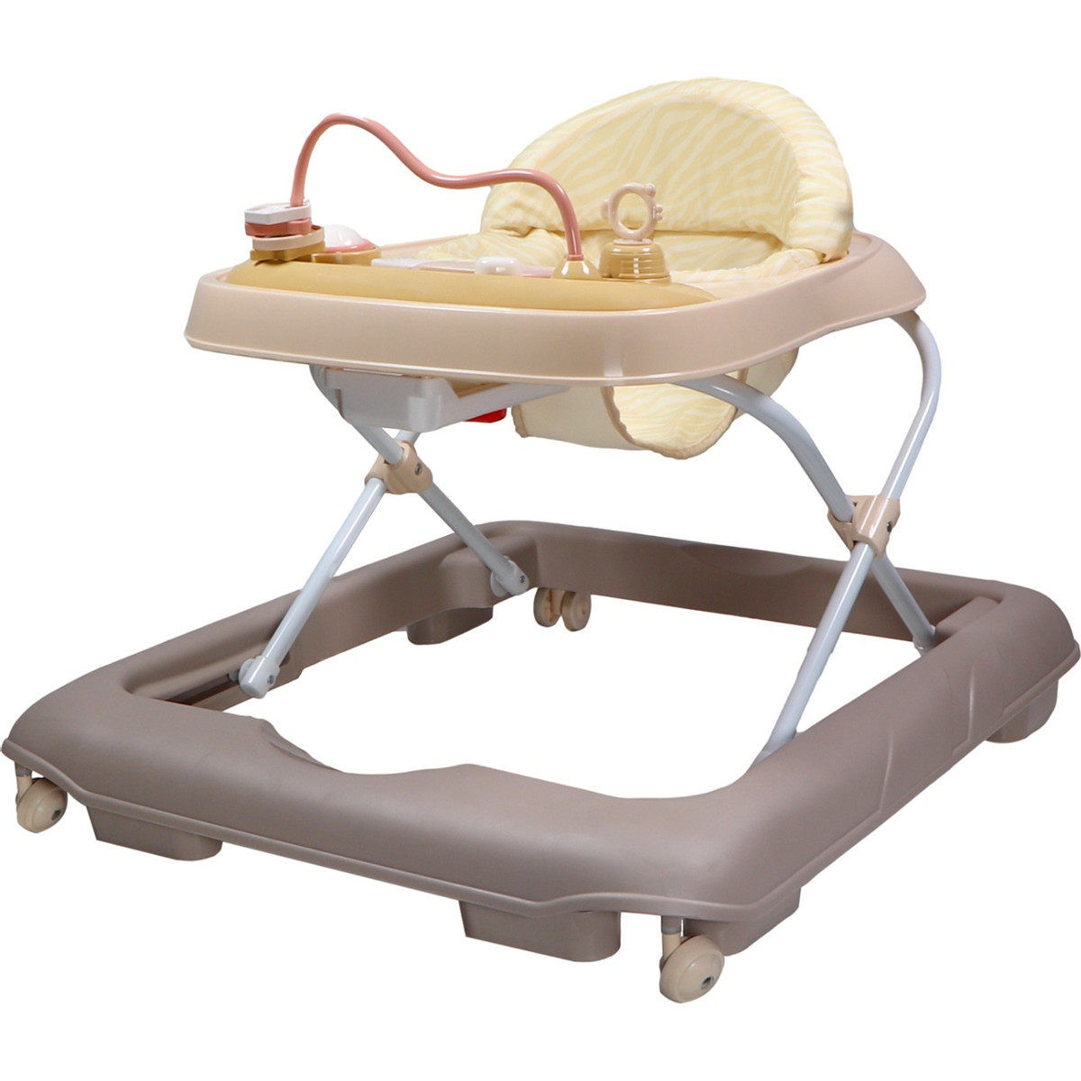 Tryco Baby Walker Zebra Beige Loopstoel