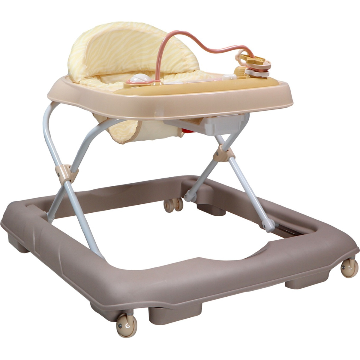 Tryco Baby Walker Zebra Beige Loopstoel