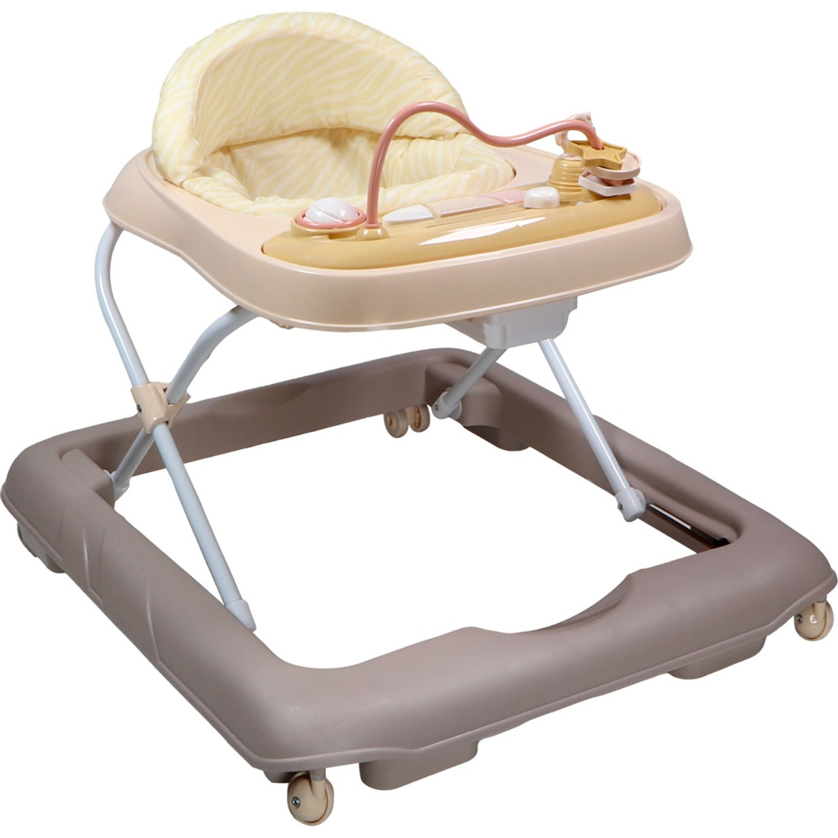 Tryco Baby Walker Zebra Beige Loopstoel