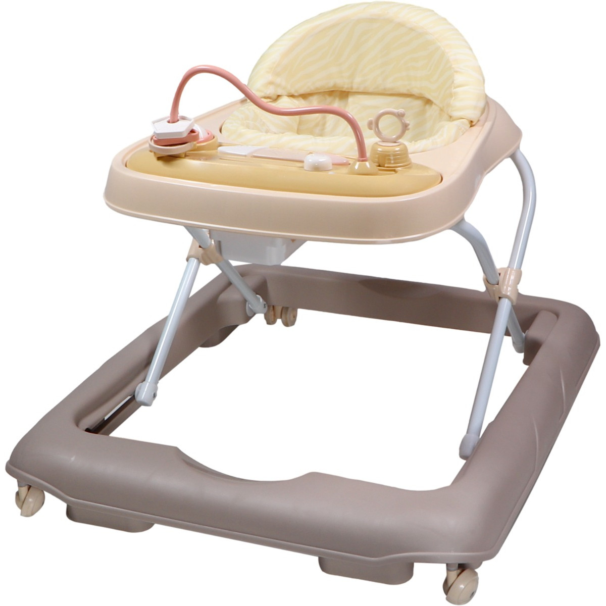 Tryco Baby Walker Zebra Beige Loopstoel