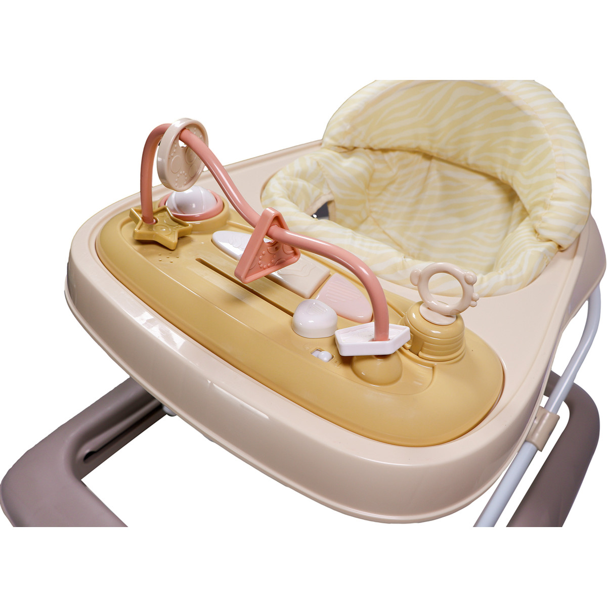 Tryco Baby Walker Zebra Beige Loopstoel