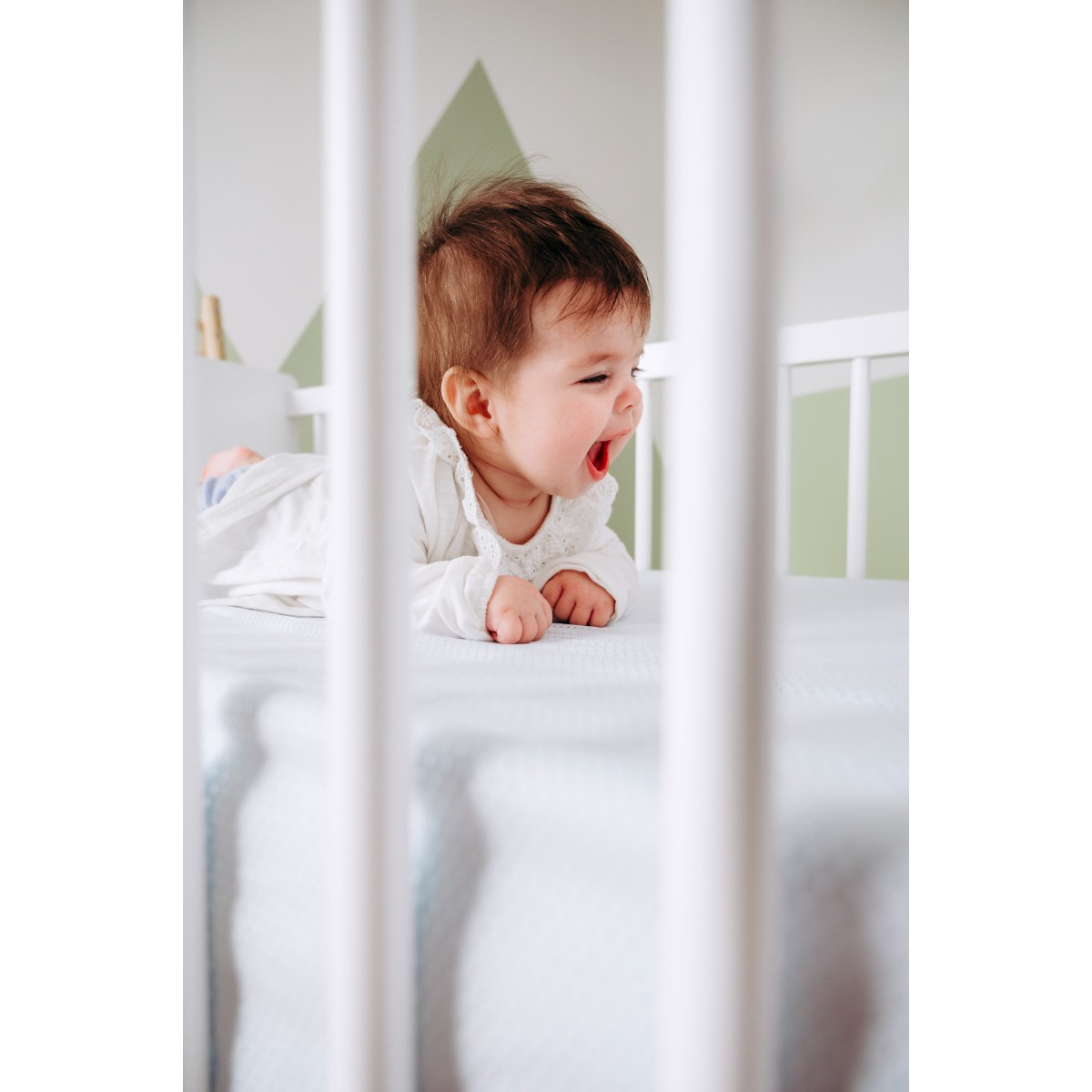 ZZZOO Airgosafe 60 x 120 cm Wit Ledikant Hoeslaken Duopack