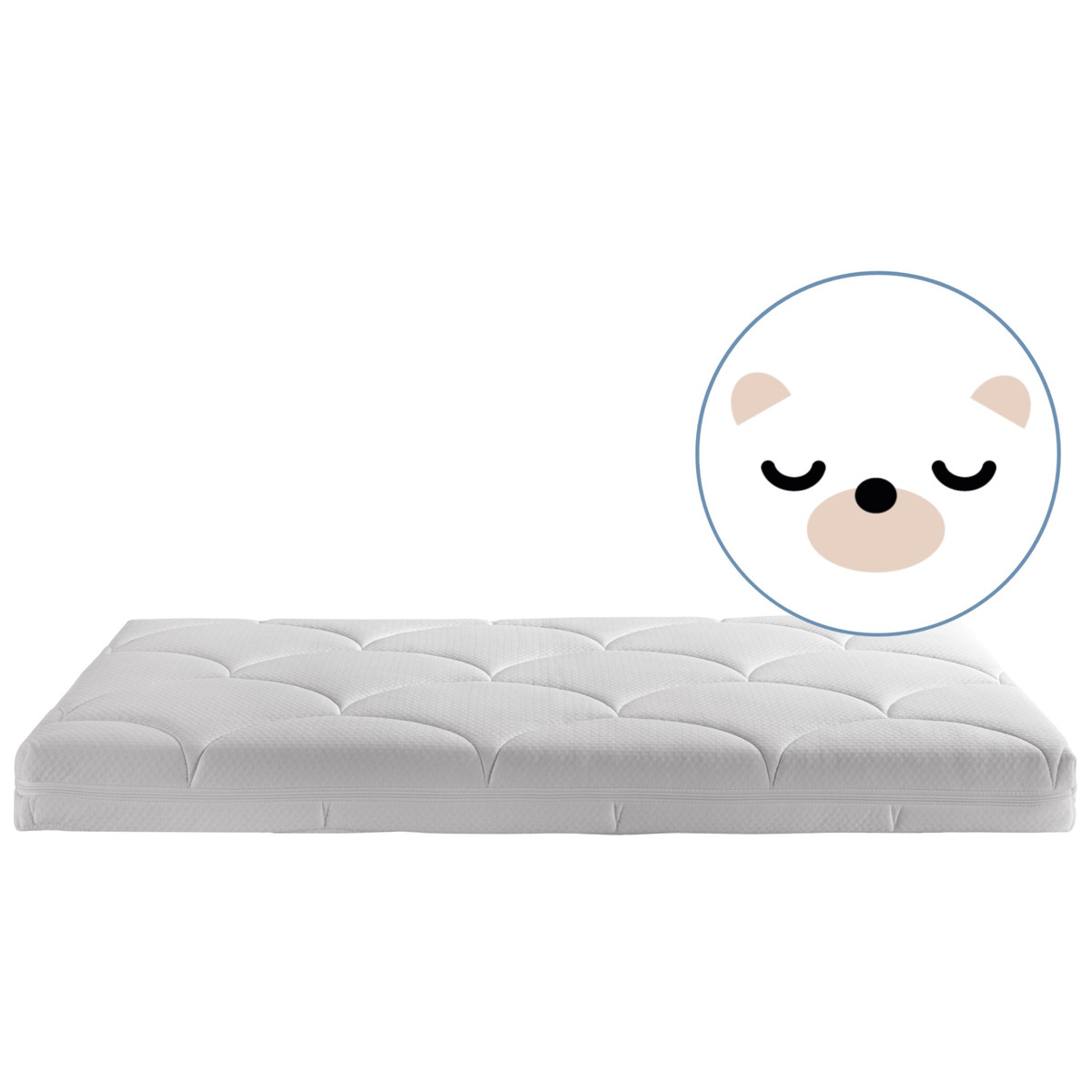 ZZZOO Beer 90 x 200 x 14 cm Eenpersoons Matras