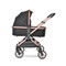 Lorelli Reya Black 3-in-1 Kinderwagen incl. Autostoel 1002195-2401