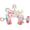 Eco Toys Roze Paard Buiktrainer