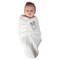 Bo Jungle Baby Wrap White Small Wikkeldeken B170400