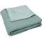 Jollein Basic Knit Forest Green / Fleece 100 x 150 cm Ledikantdeken
