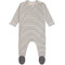 Lassig GOTS Striped Grey/Anthracite Maat 62/68 Pyjama 1531027259-68