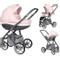 Baby Merc Faster 3 Pink Kinderwagen incl. Autostoel FIII 91
