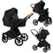 Baby Merc Mango Black Kinderwagen incl. Autostoel M/ML204B