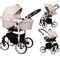 Baby Merc Q9 White/Beige Kinderwagen incl. Autostoel Q9/197C