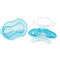 Baby Ono First Teeth Blauw 3m+ Verkoelend Silicone Bijtspeeltje 1008/01