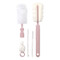Baby Ono Roze Fles & Speen Borstel Set