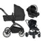 BabyGo Harmony Black 3-in-1 Kinderwagen incl. i-Size Autostoel 77511