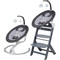 Babygo Homey Dark Grey/Grey Babyschommel en Kinderstoel Set 19012