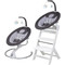 Babygo Homey Dark Grey/White Babyschommel en Kinderstoel Set 19014