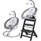 Babygo Homey Light Grey/Black Babyschommel en Kinderstoel Set 19023