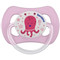 Bambino Octopus Roze No. 2 (6-18m) Orthodontische Silicone Fopspeen P2503
