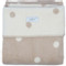 Zaffiro Ecru & Beige Gestipt 100 x 150 cm Ledikantdeken 15267