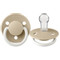 Bibs De Lux Glow In The Dark Vanilla Silicone Fopspeen 1010257C