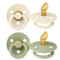 Bibs Ivory/Sage 0-6 mnd 2 Stuks Anatomische Fopspeen 2111416