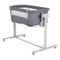 Cangaroo C'est La Vie Dark Grey 2-in-1 Wieg aan Bed 111854