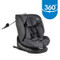 Cangaroo Draco Black 40-150 cm 360° i-Size Autostoel 110931