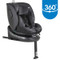 Cangaroo Hoku Black 40-150cm 360° i-Size Autostoel 110928